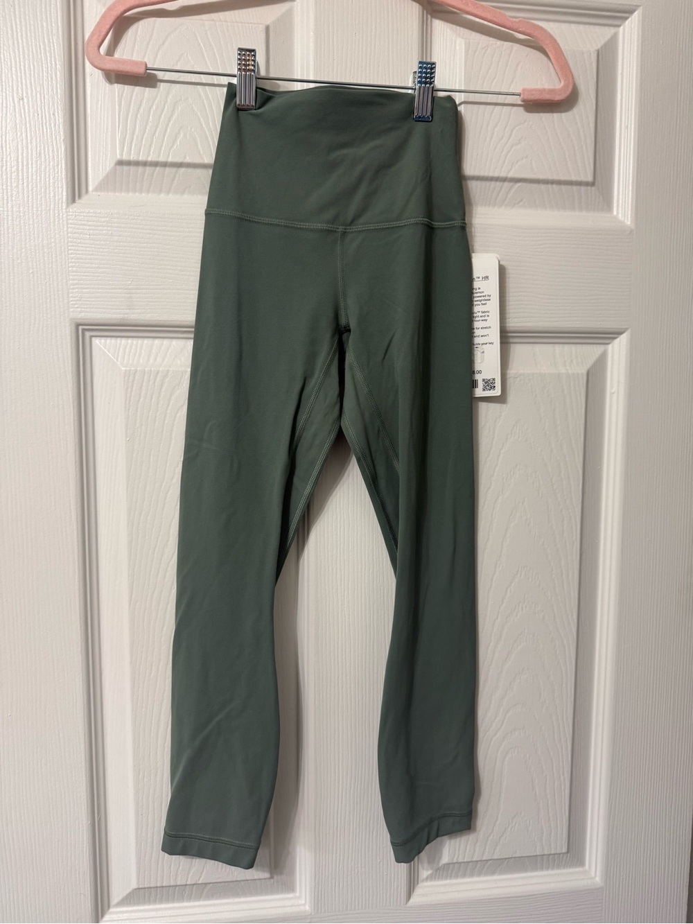 lululemon Align™ High-Rise Crop 23" - Grey Eucalyptus
